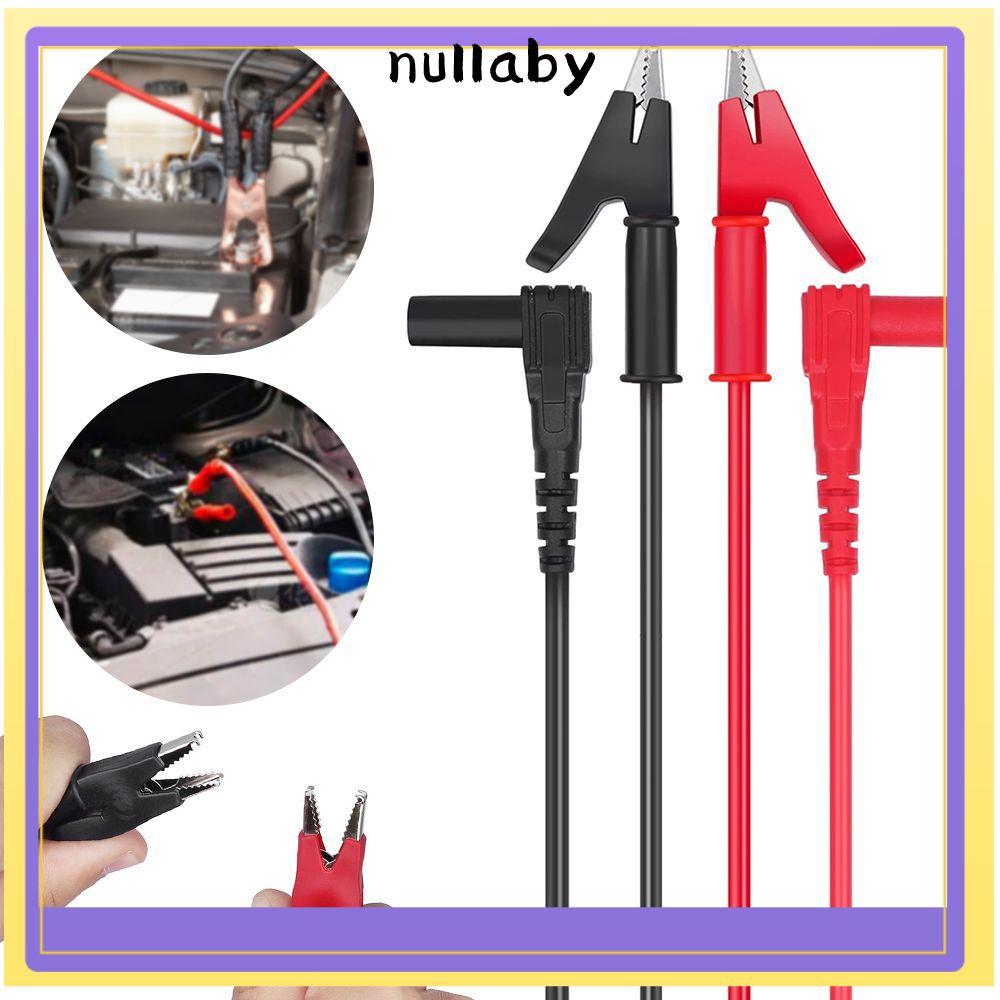 NULLABY Multimeter Probe Test Lead ทนทาน BSIDE T1101 สายทดสอบคลิปจระเข้