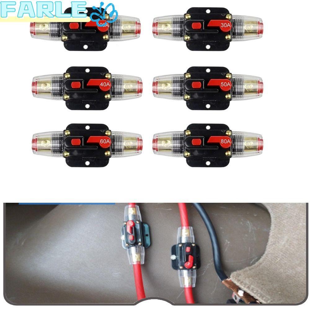 FARL DC Resettable Circuit Breaker,สําหรับPhotovect Connector 60A 50A 40A 30A Self Recovery Circuit 