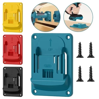 1-5PCS ผู้ถือแบตเตอรี่สําหรับ Makita /DAYI /Dewalt /OSUKA 18V Li-ion แบตเตอรี่ Mounts Dock (ไม่มีแบตเตอรี่)