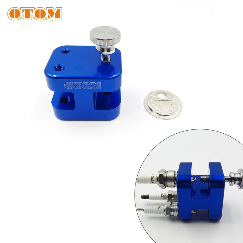 TO OTOM Universal Spark Plug Gap Gauge Caliper Adjustment Tool 10mm 12mm 14mm For Car Motorcycle ADV