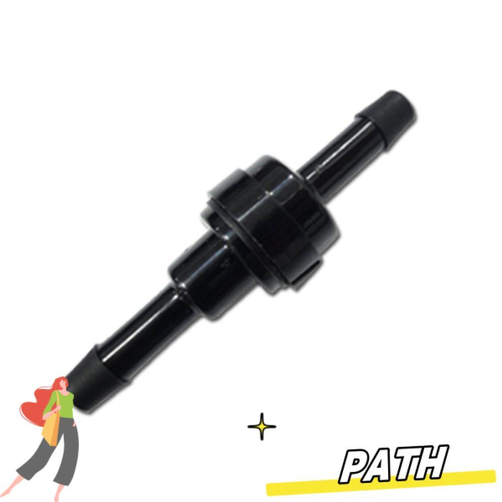 PATH Check Valve, 1/8" 3/16" 1/4" One Way One-way Check Valve, One-way Valve Black Nylon Non Return 