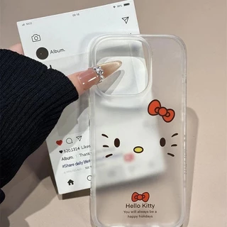 🔥สินค้าพร้อมส่ง! เคสไอโฟน 17 สำหรับ iPhone 15 11 16 14 13 12 Pro Max 7 8 15 16 Plus XR X XS MAX การ์ตูนน่ารักน่ารักคิตตี