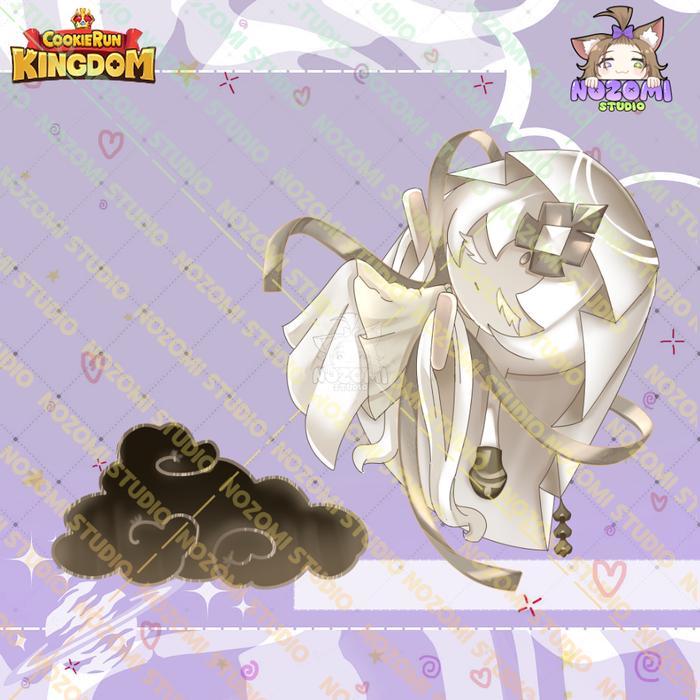 พวงกุญแจ / GANCI AKRILIK COOKIE RUN KINGDOM + WICKED - MYSTIC FLOUR, RING BIASA