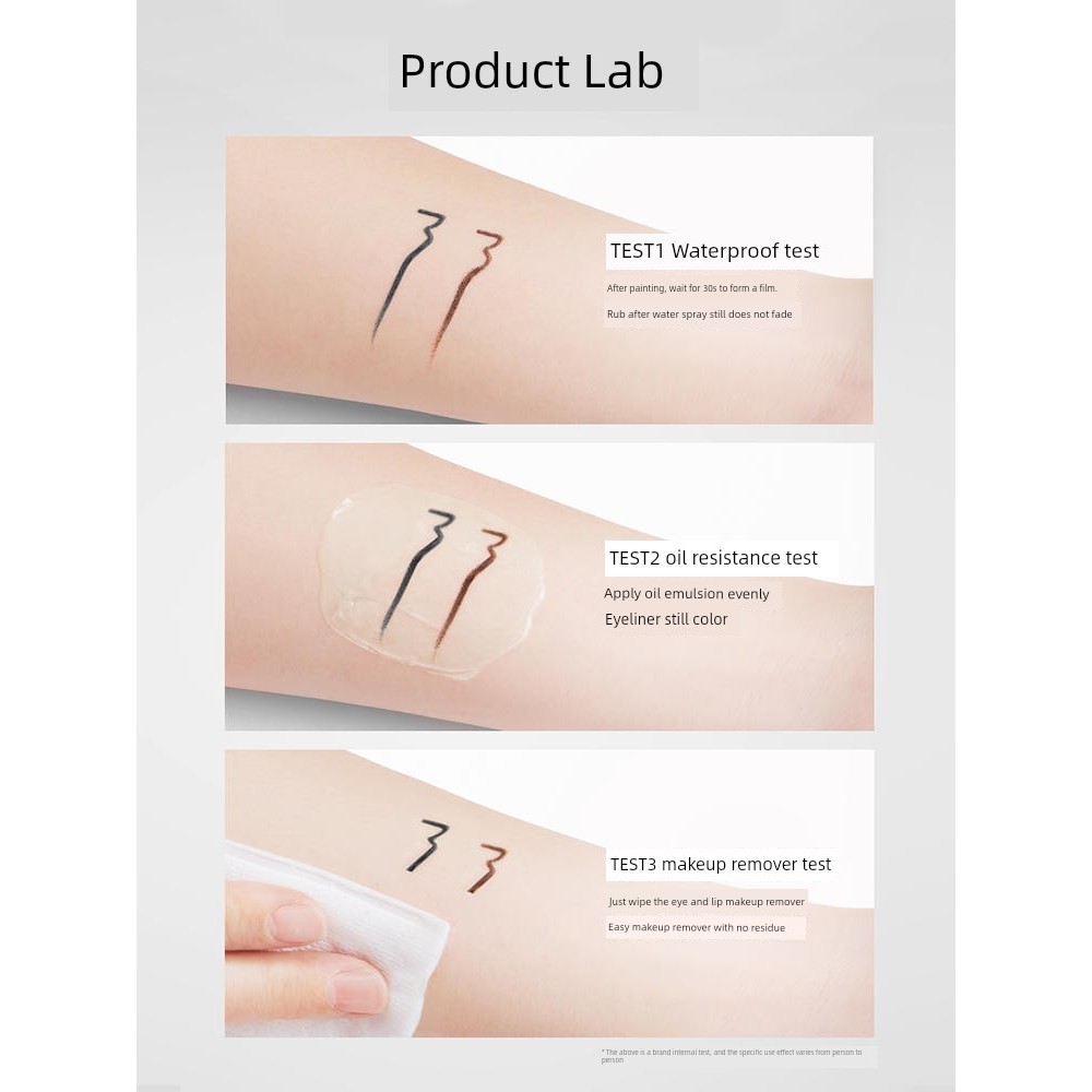 อายไลเนอร์ อายไลเนอร์สีน้ำตาล ZEESEA ZEESEA Non Easy to Smudge Retouch Eyeliner Gel Pen