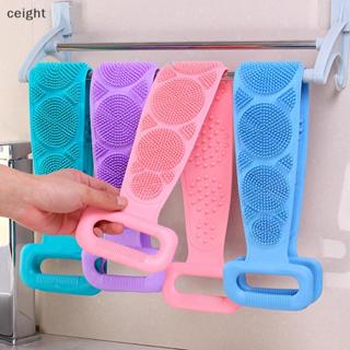 [ขนส่ง] ร่างกายซิลิโคนแปรงขัดร่างกายขัดผิวฟองน้ําแปรงห้องน้ํ…