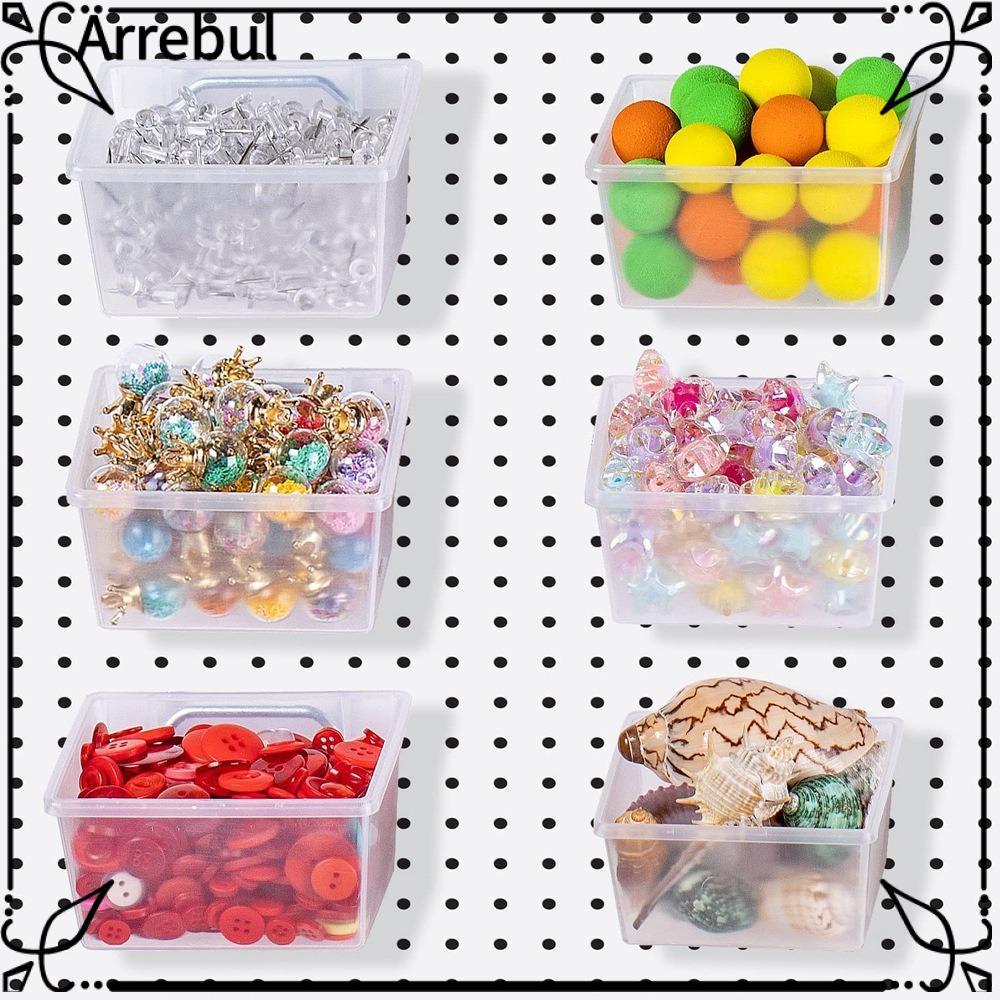ตะขอ Pegboard ARREBUL, ถัง Pegboard PP, กล่อง Pegboard