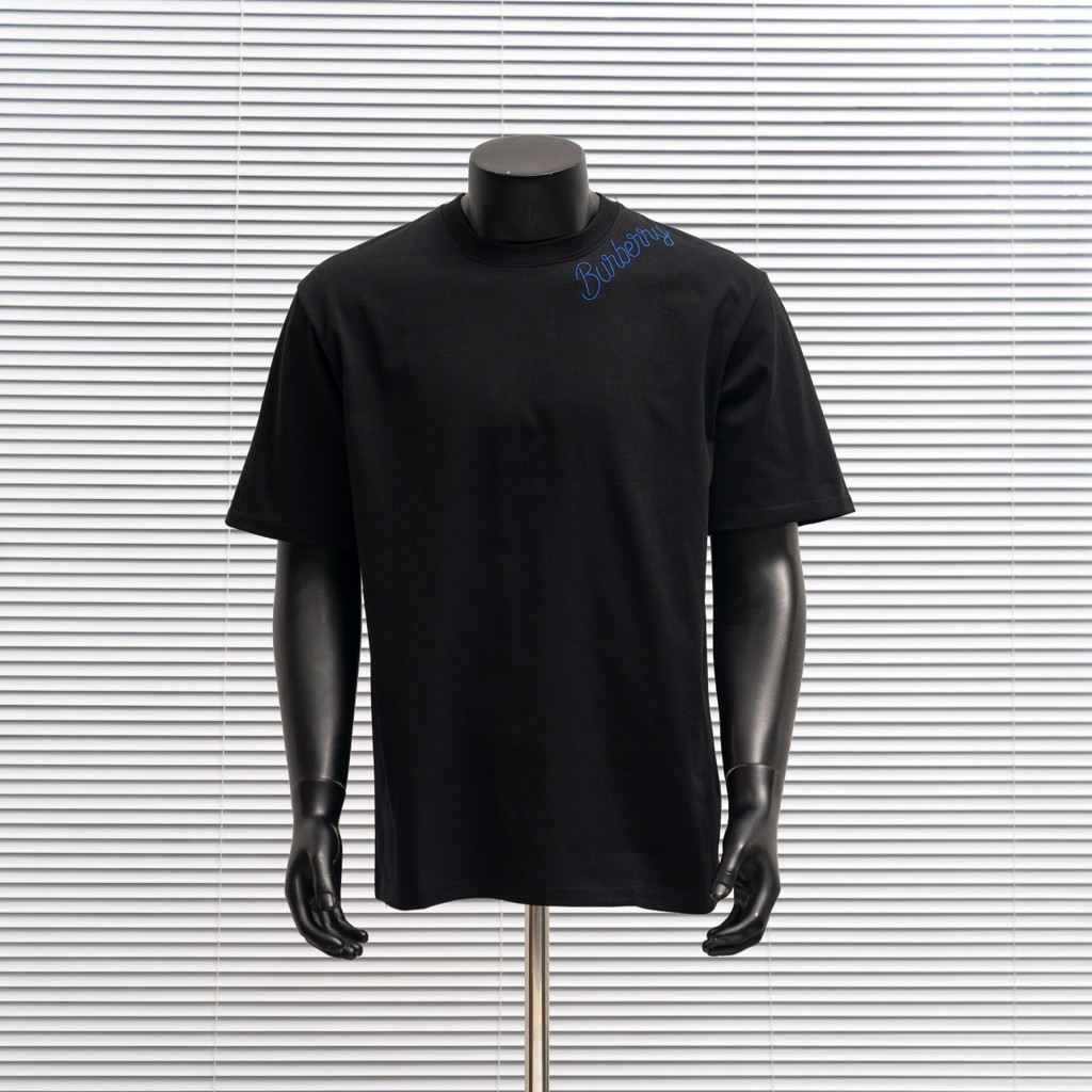 Burbe * rry2026 Star Early Spring เสื้อยืดแขนสั้นสไตล์ใหม่ผู้ชายผู้หญิงคู่สไตล์ฤดูใบไม้ผลิฤดูใบไม้ร่