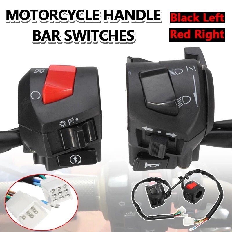 สวิตช์มือจับรถจักรยานยนต์ TMX 125 ALPHA (ชุดธรรมดาและขวา) TMX 125 ALPHA UNIVERSAL