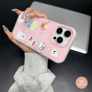 เคสอ่อนนุ่มลายน่ารักสัตว์การ์ตูน แบบ 2 in 1 ใหม่ OPPO Reno 5F 8T 15F 16F 5 11 10 12 13F 16 12F 5z 6 6z 13 14 14F 13F 15
