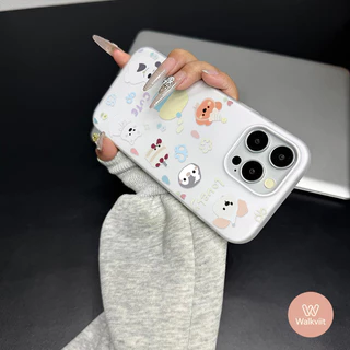 เคสอ่อนนุ่มลายน่ารักสัตว์การ์ตูน แบบ 2 in 1 ใหม่ OPPO Reno 5F 8T 15F 16F 5 11 10 12 13F 16 12F 5z 6 6z 13 14 14F 13F 15