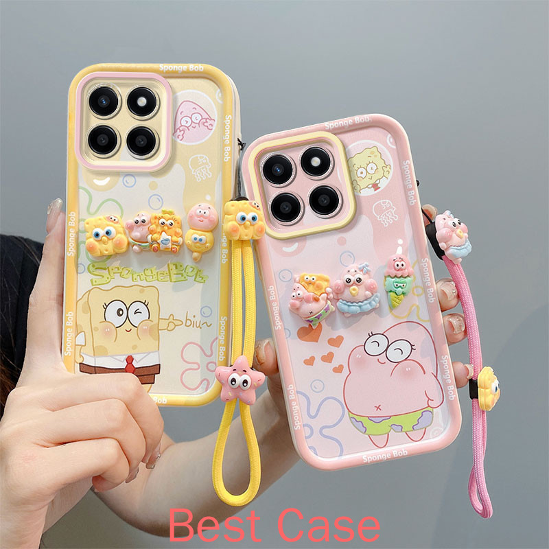 เคสเคส Honor X8b เคสการ์ตูนนุ่มโทรศัพท์ Cass สามมิติเคสน่ารักนุ่มเคสโทรศัพท์ BXX-TYGZ2