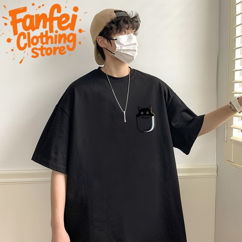 จัดส่งตลอด 24 ชั่วโมง Fanfei เสื้อยืดวัยรุ่น แฟชั่นหน้าร้อน เดินทางทุกวัน / แคมปัส / ลำลองสไตล์ญี่ปุ่น ราคา ถูกที่สุด ดีลบีเคเค แกลเลอรีภาพที่ 6