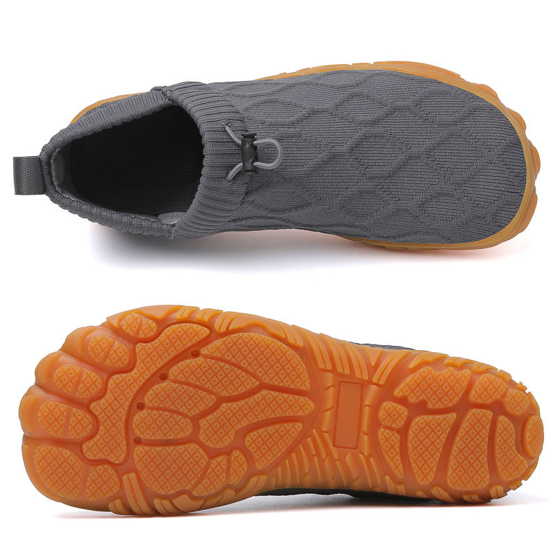 ผู้ชาย Minimalist Barefoot รองเท้ากว้าง Toe กล่องตาข่ายระบายอากาศ Zero Drop รองเท้าผ้าใบฤดูร้อน Plus ขนาด