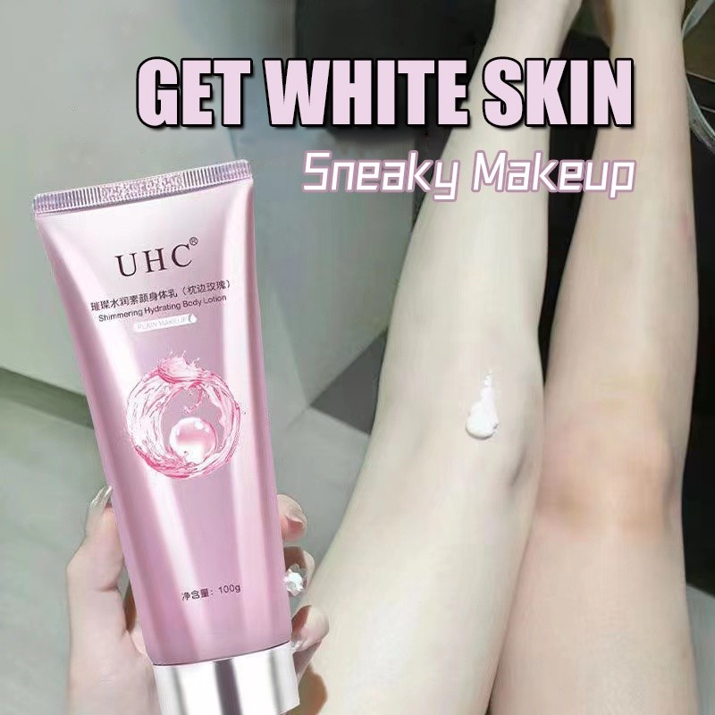 UHC Body whitening Cream 100g White Rejuvenation ปรับปรุงหมองคล้ําแอมโมเนีย Body Milk Moisturizing H