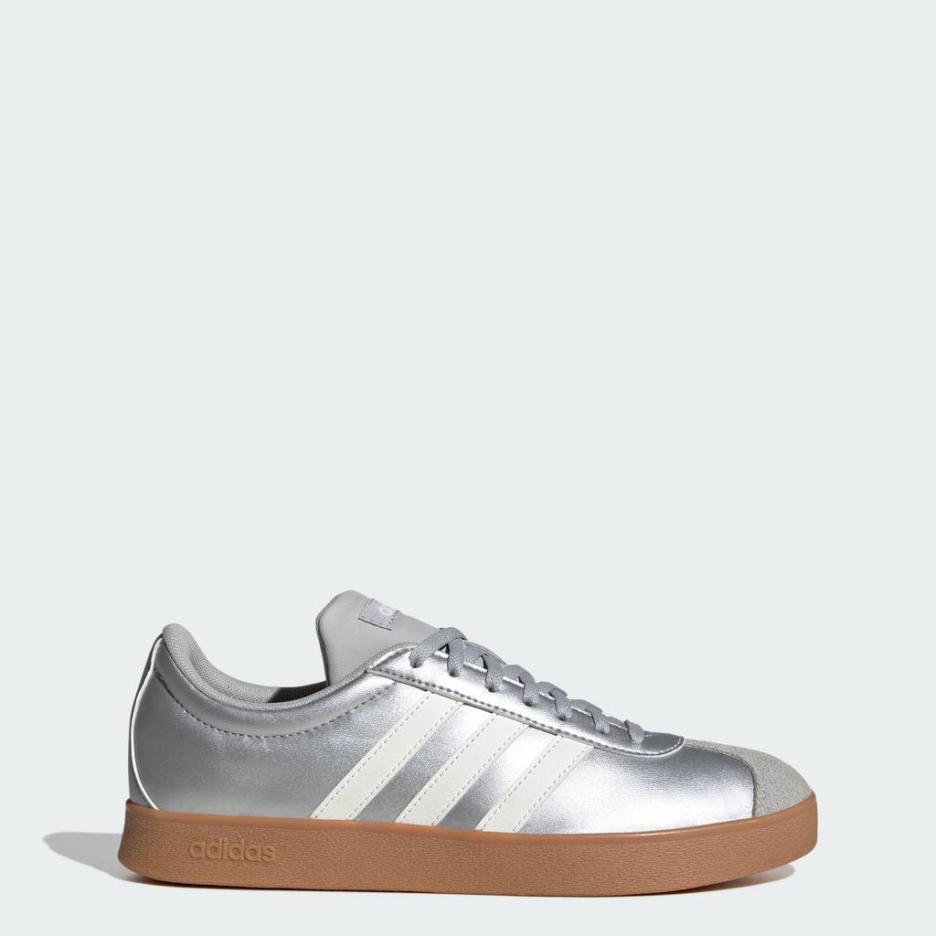 adidas Lifestyle VL Court Base Shoes Women Silver JQ3048