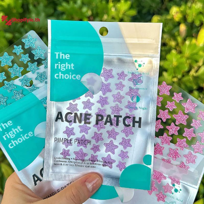 Shopifyle 40pcs Acne Patch สีที่มองไม่เห็น Skin Care Stier คอนซีลเลอร์ Facial Spot เครื่องมือแต่งหน้