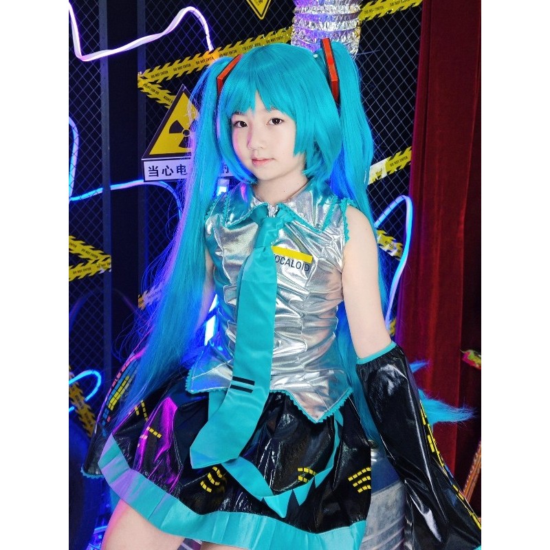 Hatsune Miku cos เสื้อผ้าเด็ก Hatsune Miku cos เสื้อผ้าเด็ก