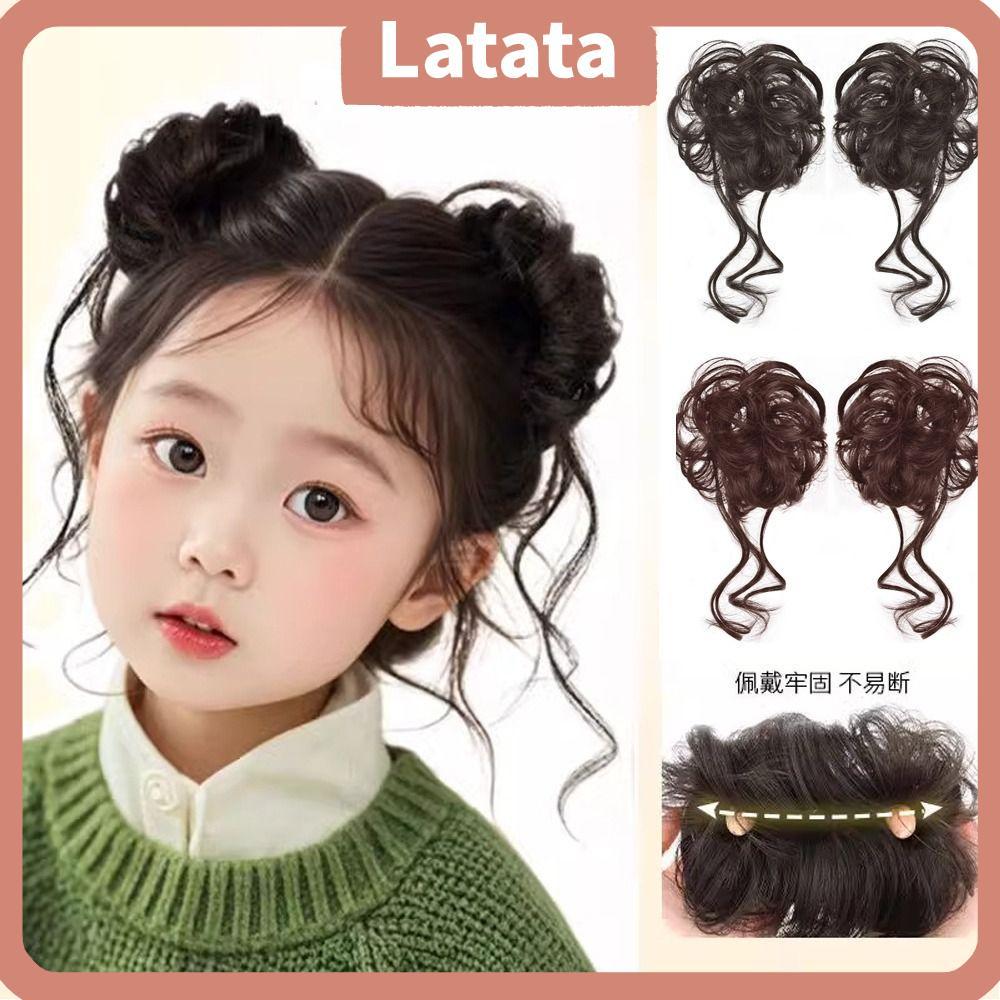 วิกผมเด็กLATATA แบบHairband ลายดอกไม้น่ารัก ของขวัญวันเกิดครั้งแรก