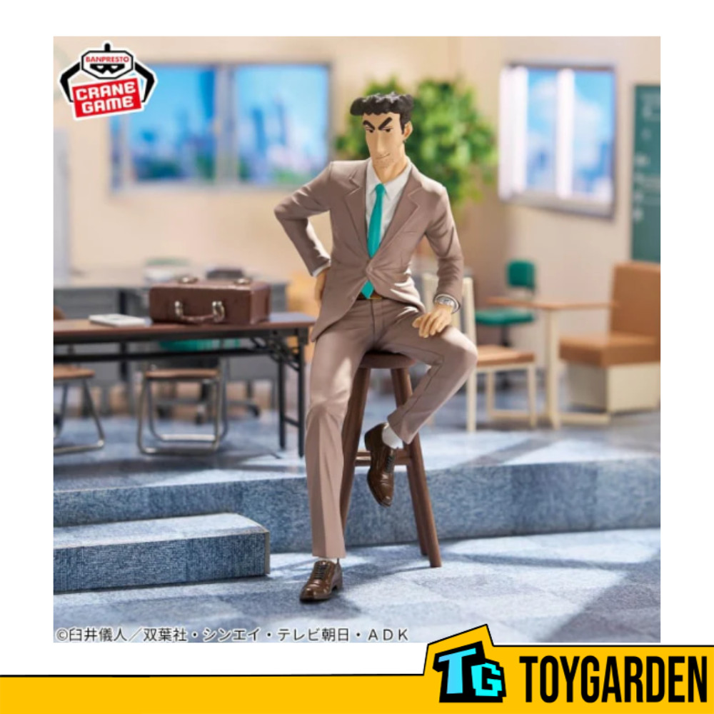 ฟิกเกอร์ Banpresto Crayon ShinChan Encho & Hiroshi Nohara (B: Hiroshi Nohara)