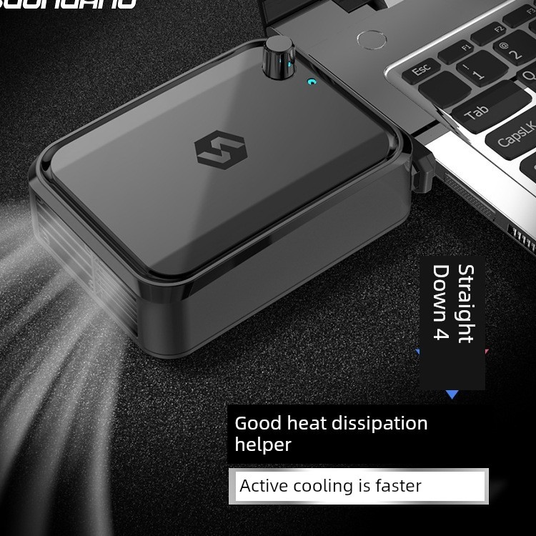 พัดลมคอม พัดลมคอม 120mm Sohuang คอมพิวเตอร์หม้อน้ําไอเสียโน้ตบุ๊คดูดด้านข้างเหมาะสําหรับ Lenovo Asus