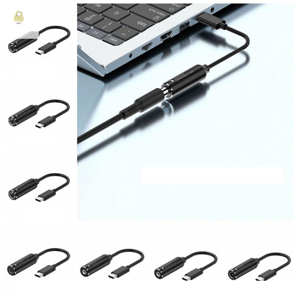 WAY Type-C To DC Jack สายชาร์จ, PD 65W PD Output DC To Type-C สายชาร์จ, Simple Operation DC Input 3A