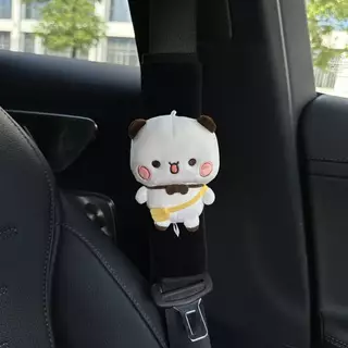 Car Safety Belt Shoulder Pad Cover Cute Four Seasons Universal High-Grade Soft Anti-Strangulation Neck qK9D