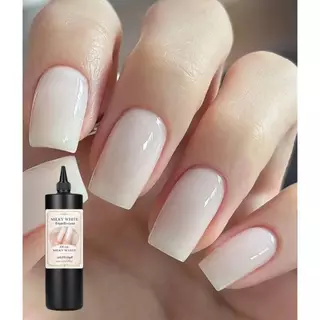 สีเจลแบบเติม สีกะทิขาวหยก มีขวดเปล่าขายแยก ขนาด 100 ml