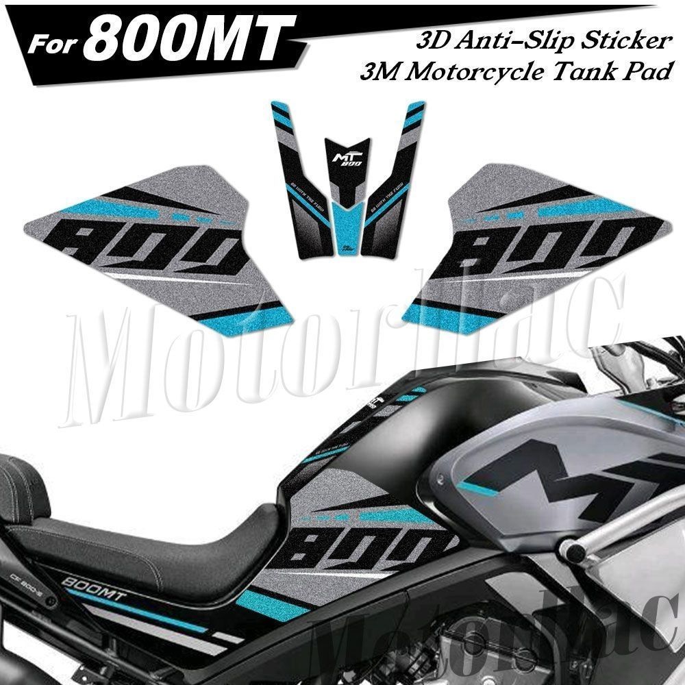 800MT sticker, 800MT motorcycle fuel tank side scratch protection film