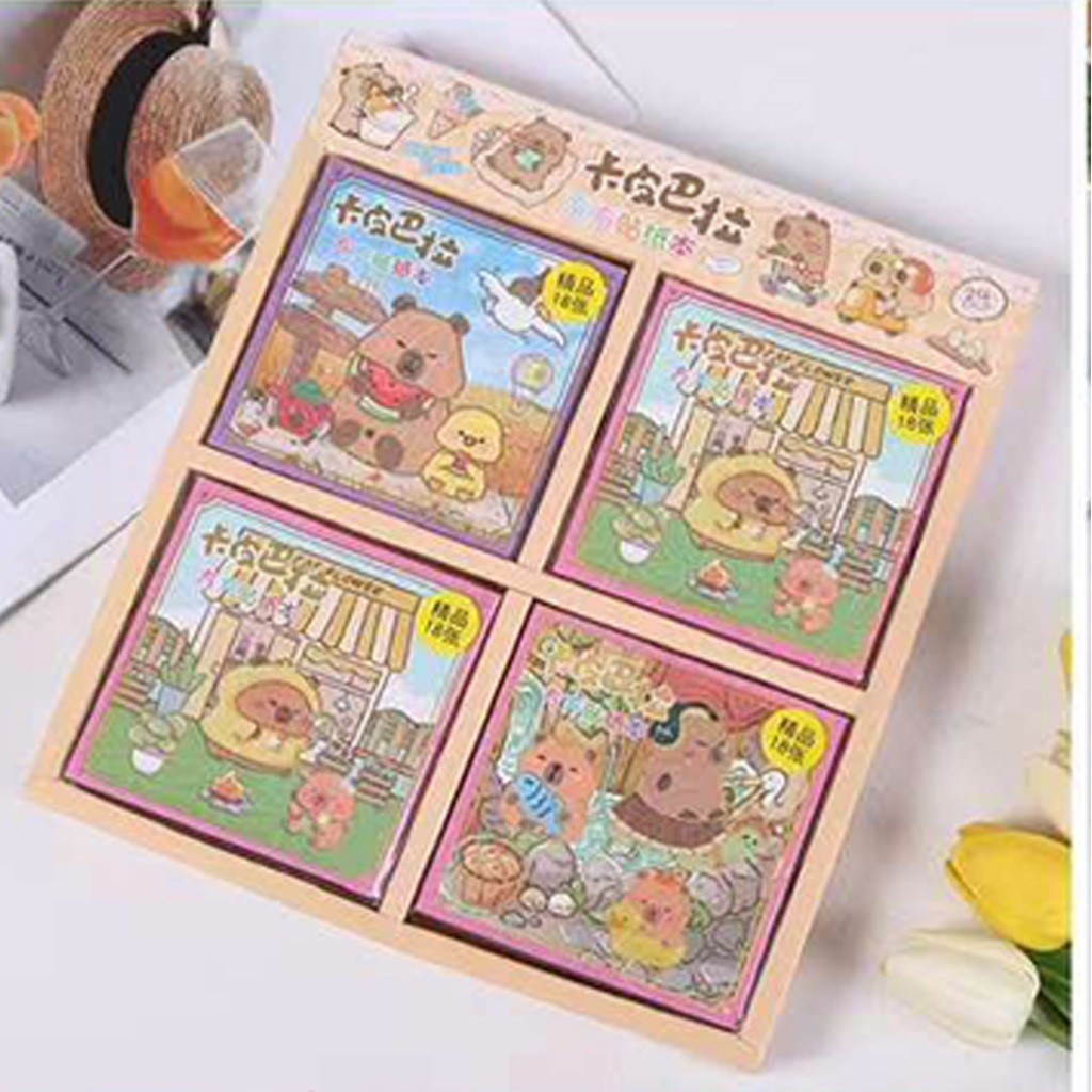 สมุดสติ๊กเกอร์ มี Lafufu Little Fony Kulomi Nelody Momo Mochi