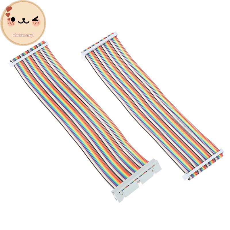 Chee Raspberry Pi 40 Pin GPIO Cable Extension Wire สําหรับ Raspberry Pi 4B/3B GPIO Board EN