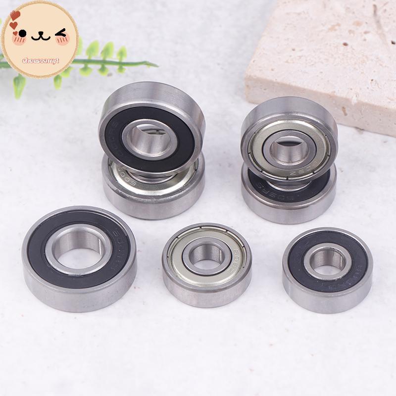 Chee 10 ชิ้น Double Shielded Miniature เหล็กเดี่ยวแถว 608ZZ 608RS 609ZZ 609RS 6000ZZ 6000RS 6001Z 60