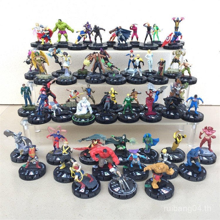สินค้าใหม่ Wisdom Board Game War Chess HEROCLIX Marvel Avengers DC Iron Man Thunder God X-Men