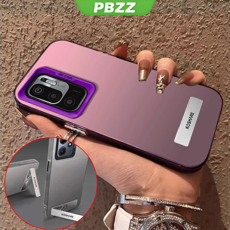 PBZZ เคส Case สำหรับ redmi Note 10 5g Xiaomi poco M3 Pro 5g โทรศัพท์ปลอกฮาร์ด Case TPU ป้องกันเรียบกันกระแทกปกการออกแบบใหม่ความงามกับผู้ถือหรูหรา cycbzj02 – โปรปัง