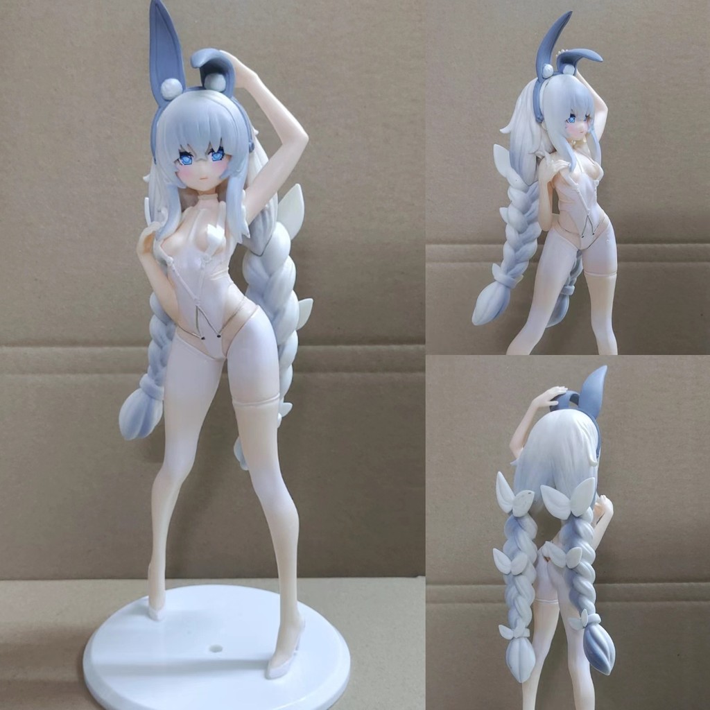 ขายส่ง Azur Lazy White Rabbit Vicious Bunny Girl Figure Mystery Box ของเล่นตุ๊กตาเครื่องประดับ