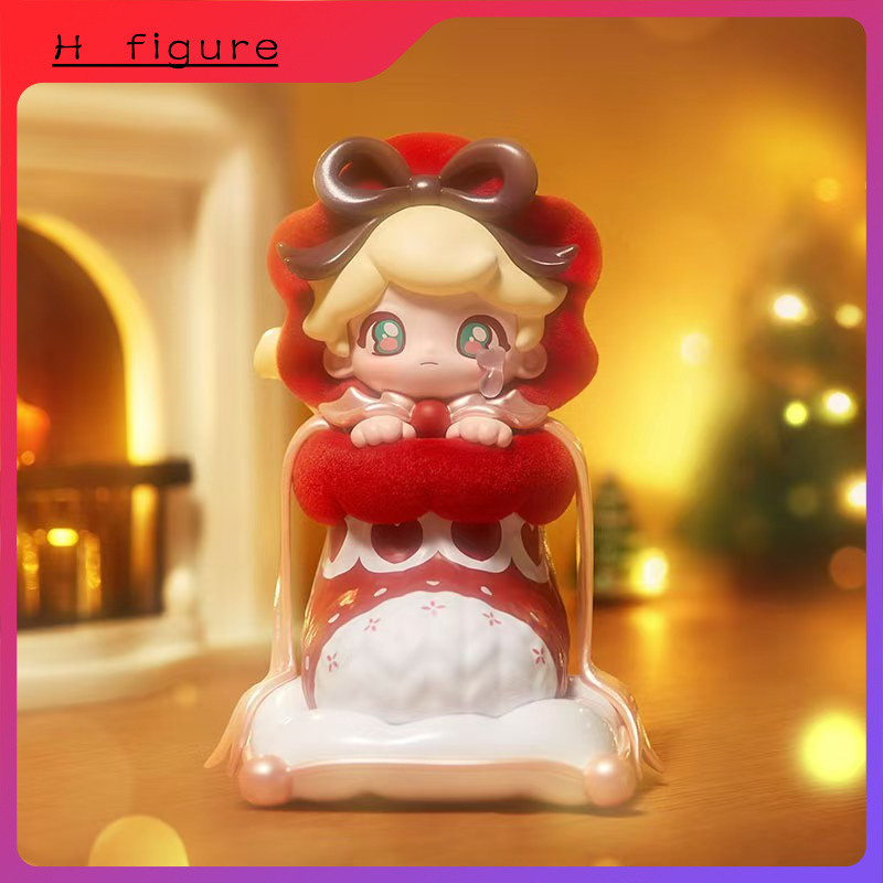 POPMART AZURA Warm Winter Christmas Series เครื่องประดับรูปของขวัญน่ารัก