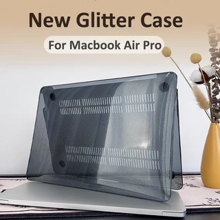 Glitter สําหรับ Macbook Neo A3404 Air M5 M4 A3240 A3441 Air 13.6 M2 M3 A2681 A3113 2022 Pro 13 14 M1 A2338 A2442 2020 Air 13 A2337 2179 A1466 Protector ฝาครอบ