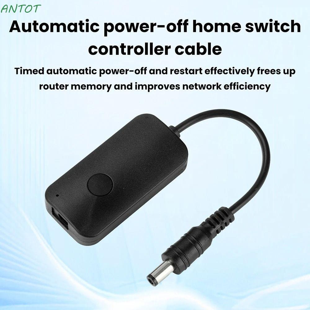 ANOT WiFi Timer, Adjustable Universal Router Rebooter, Plug and Play Automatic Restart 24/48//72 ชั่