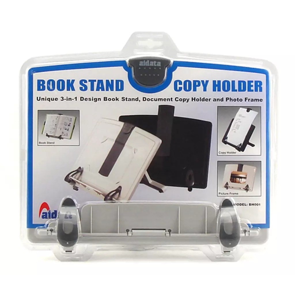 (REDMONZTER) : ที่วางอ่านหนังสือ AIDATA BH001G BOOK STAND สีเทา