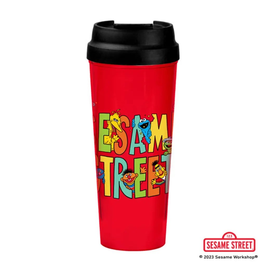 (REDMONZTER) : SST3-แก้วน้ำ : Sesame Street Tumbler 24oz. RE W90XH222 mm.
