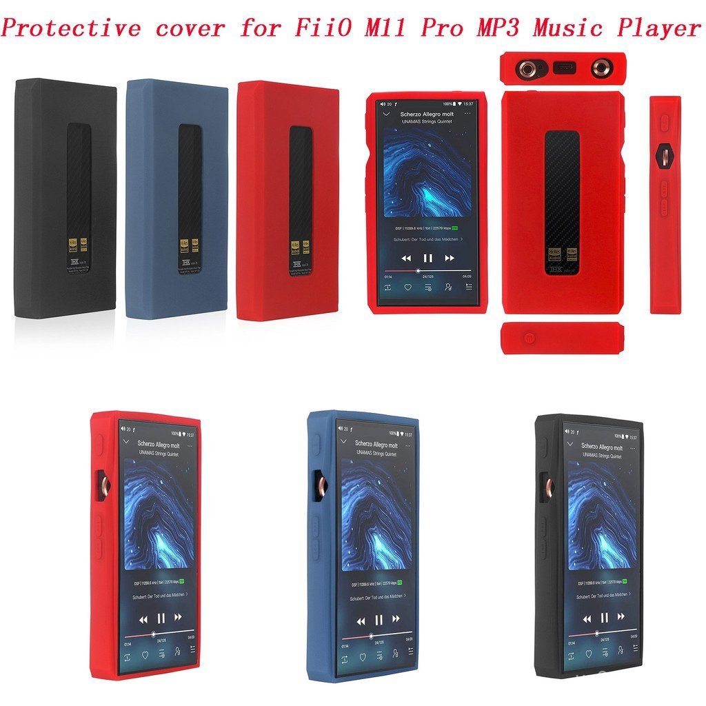 Silicone Protective Cover Case Skin for FiiO M11 Pro MP3 Music Player
