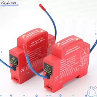 DAYBREAK เครื่องดับเพลิงอัตโนมัติ, อุปกรณ์สารหน่วงไฟแบบ Dual-line, อุปกรณ์ดับเพลิงในครัวเรือนราง DIN อุปกรณ์ดับเพลิงในครัวเรือน