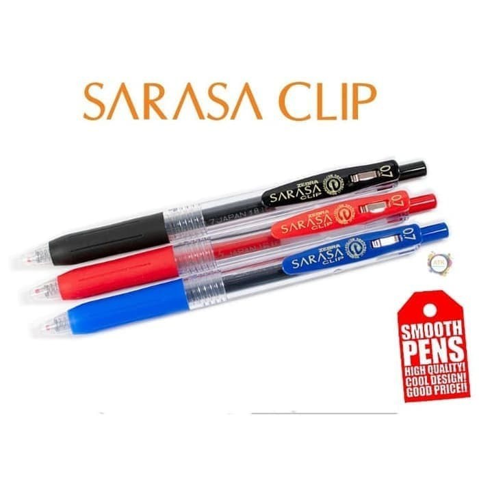 ปากกาเจลคลิป Zebra Sarasa 0.7 มม. / ปากกา Sarasa 0.7 มม. - หน่วย (ปากกา 1 ชิ้น)
