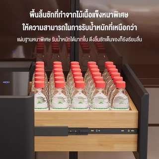 ตู้เซฟข้างเตียงอัจฉริยะตู้เซฟไม้เนื้อแข็งแบบชาร์จไฟได้แบบไร้สายพร้อมไฟUSBตู้เซฟขนาดเล็กน้ำหนักเบาตู้ข้าง