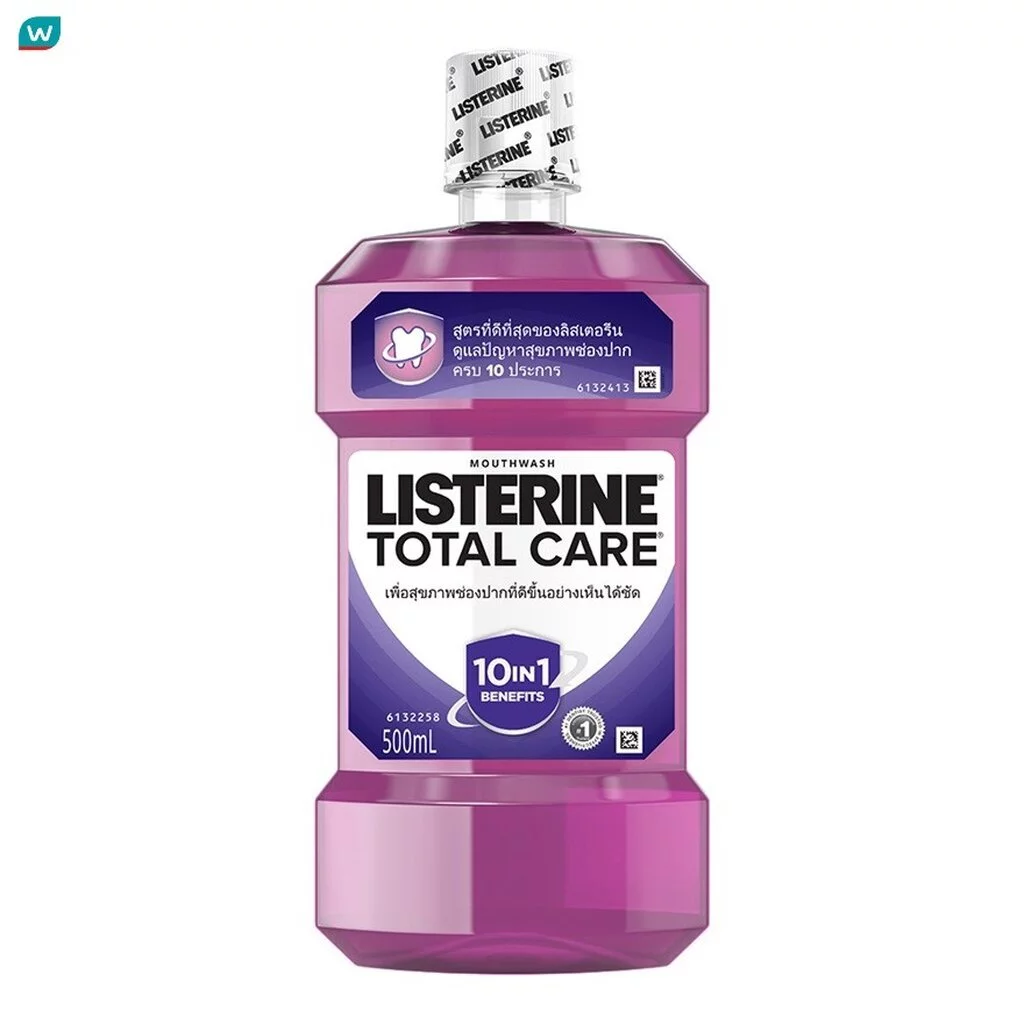 Listerine ลิสเตอรีน น้ำยาบ้วนปาก โทเทิล แคร์ 500 มล.