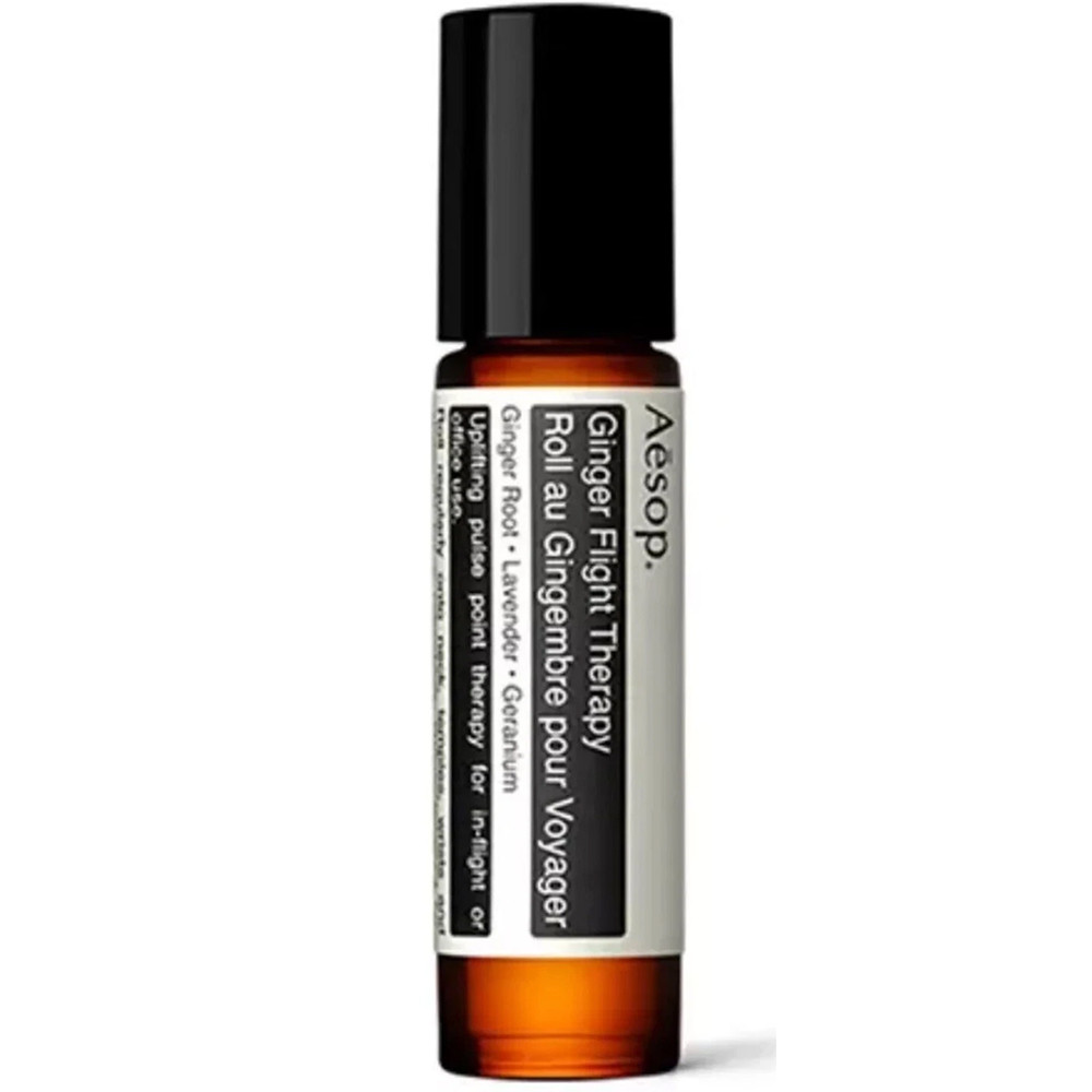 Aesop Ginger Aromatherapy Roll-On 10ml Relief for Nausea, Stress & Sleep Support