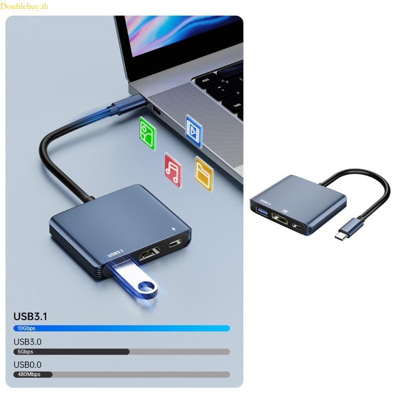 USB C To  1.4 Adapters Featuring 8K 60Hz Resolution HDTV 4K Output PD Charging