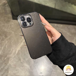 เคสไอโฟน 17 สำหรับ IPhone 16 13 11 15 12 17 Pro Max 15 16 7 8 14 Plus XR X XS Max ซอกขั้นสูงที่น่ารักแป้งกลิตเตอร์ปกปิด