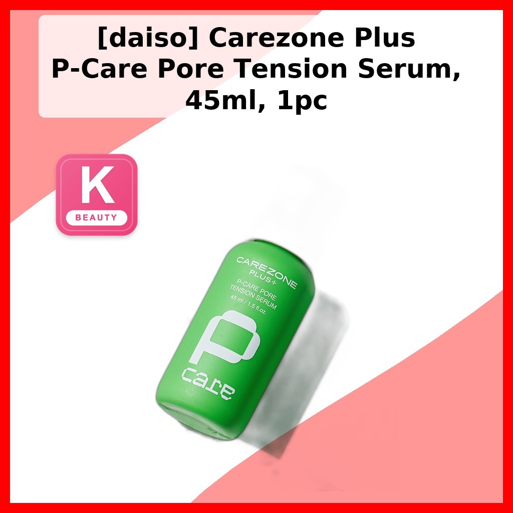 [daiso] Carezone Plus P-Care Pore Tension Serum, 45ml, 1pc / Korean Pore Serum / Refine Skin Texture