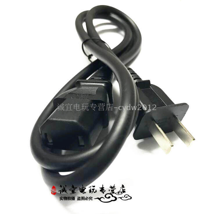X XBOX360 SLIM รุ่น E รุ่น XBOXONE Original China Hong Kong Version สายไฟปลั๊กสองรู