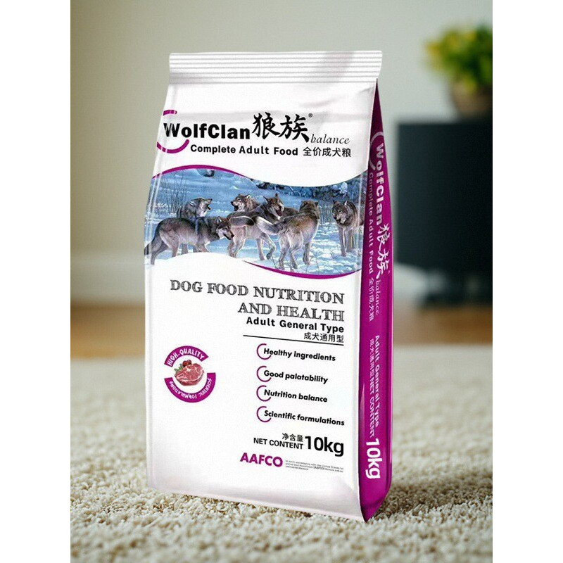 Wolf Dog Food 10kg Hound Dog Alaska Shepherd Dog Doberman Akita Dog Medium Large Dog Universal Food 